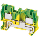 SCHNEIDER ELECTRIC - Morsetto Push-in, terra, 2pt, 4 mm² NSYTRP42PE