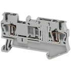 SCHNEIDER ELECTRIC - Morsetto molla per sizionamento, 2pt 4 mm² grigio