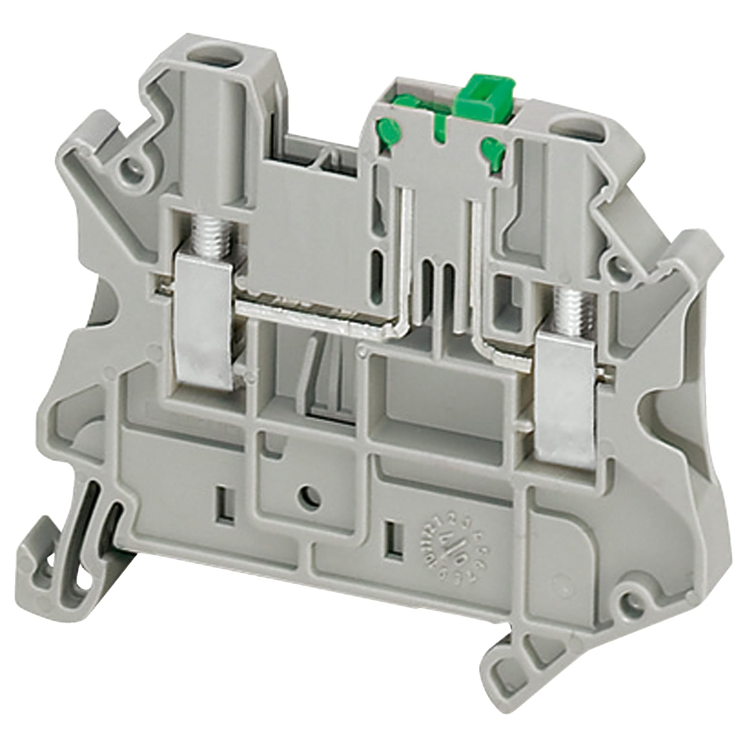 SCHNEIDER ELECTRIC - Morsetto Push-in sez lama a vite- 2,5 mm² 20A- doppio livello 1x1 - grigio