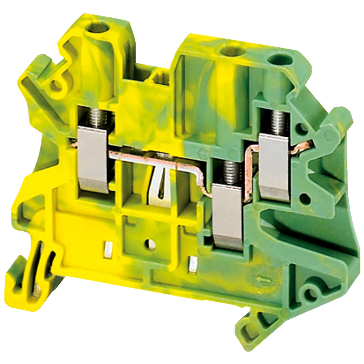 SCHNEIDER ELECTRIC - Morsetto vite, terra, 3pt, 4mm²
