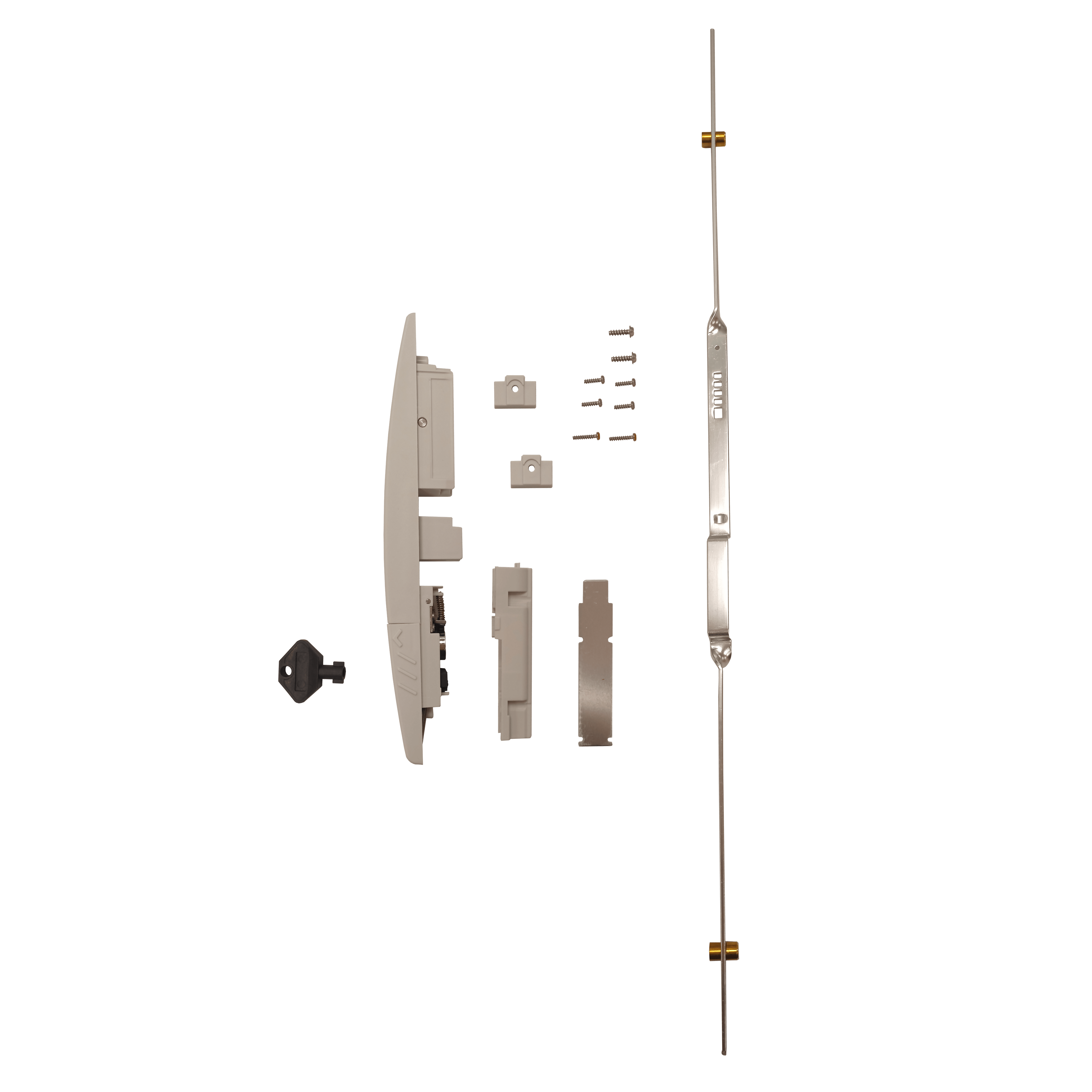 SCHNEIDER ELECTRIC - Maniglia di bloccaggio e aste per PLA altezza 1250 - Ral 7035