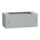 SCHNEIDER ELECTRIC - Zoccolo in poliestere tipo ZA per PLA/PLAT H200xL500xP320 RAL 7035