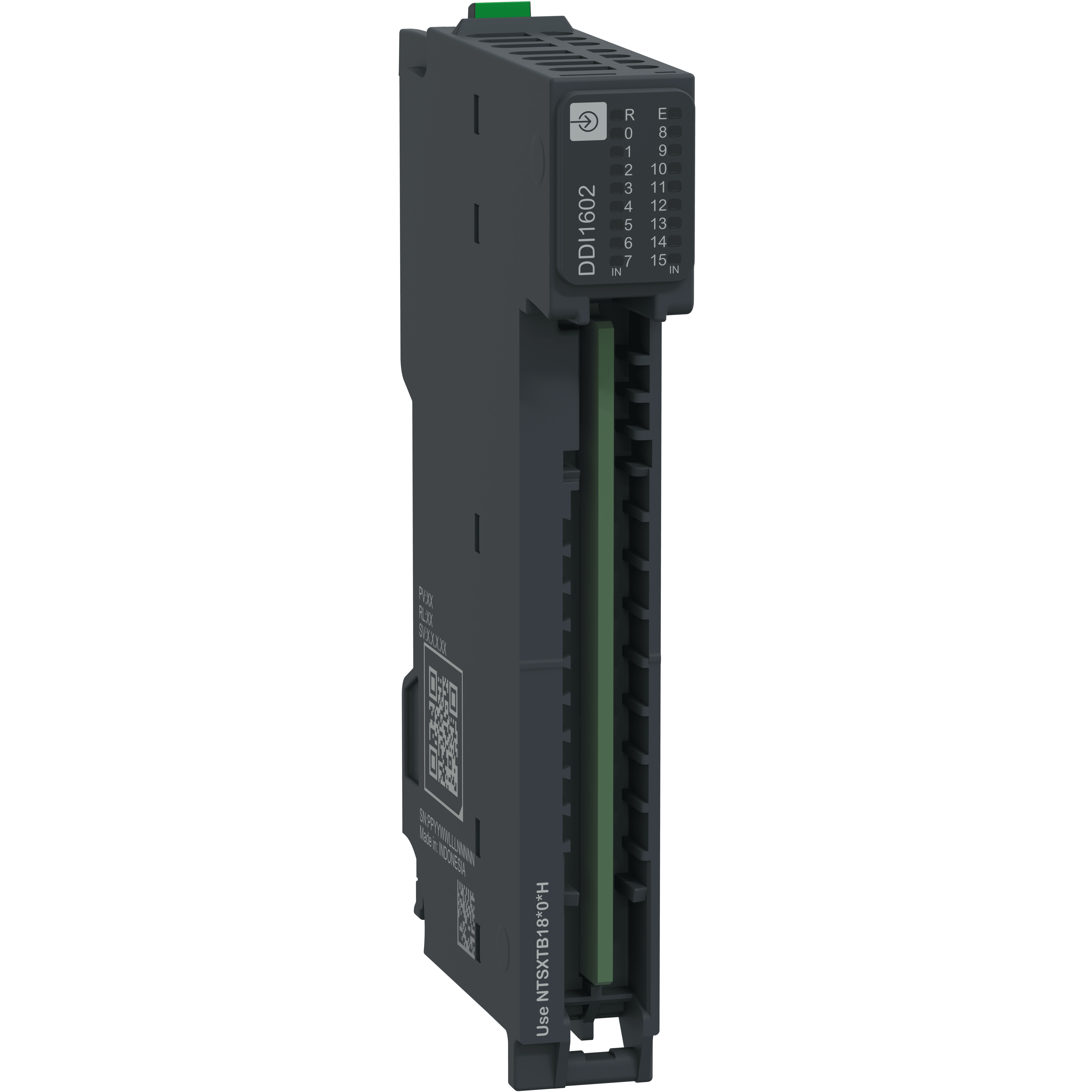 SCHNEIDER ELECTRIC - Modulo di ingresso digitale, 16 In, 24 Vcc, Sink, 1 filo, Modicon Edge I/O NTS