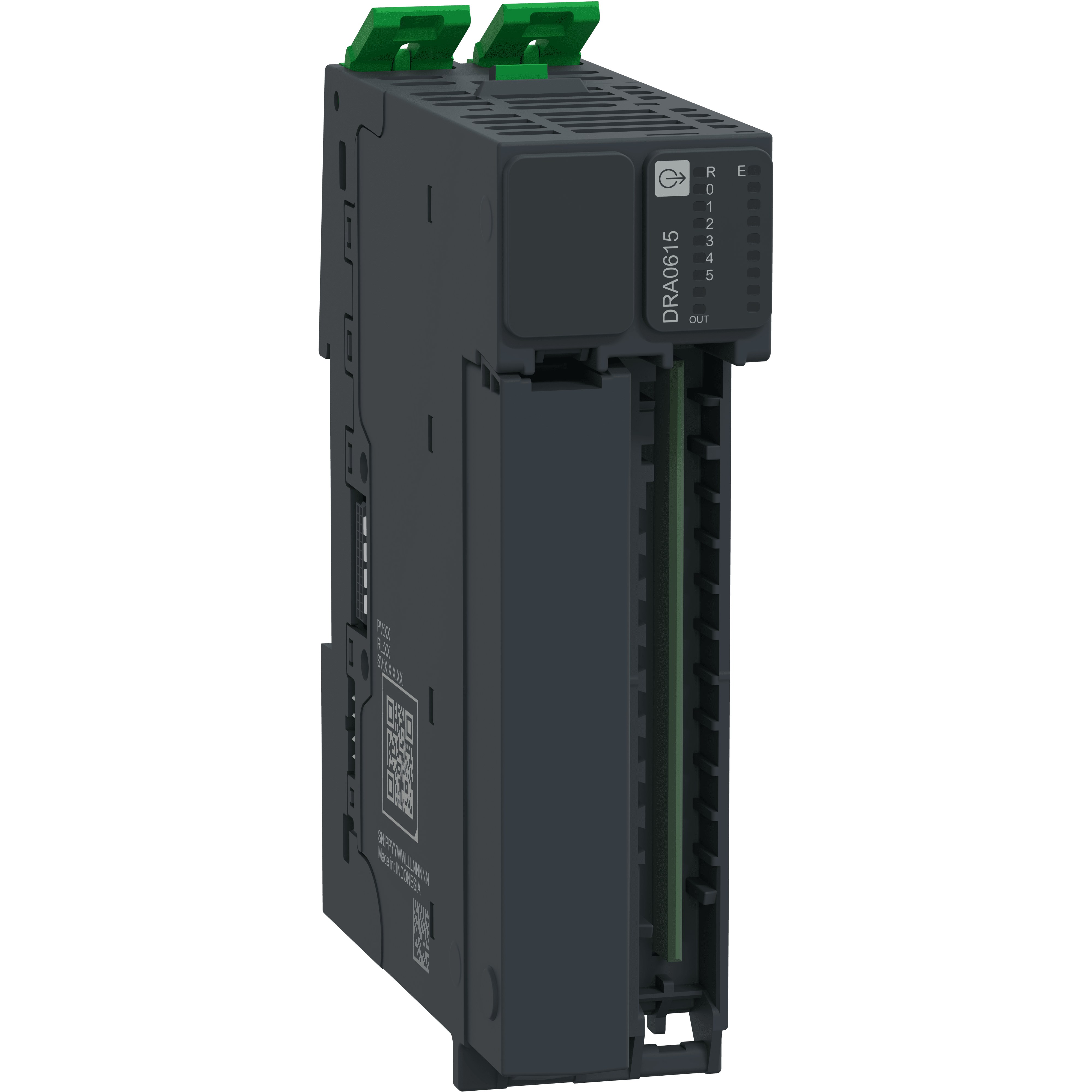 SCHNEIDER ELECTRIC - Modulo uscite relè + base, 6 uscite isolate, NO, 2 A, da 5 V a 125 V CC, da 24 V a 240 V CA, Modicon Edge I/O NTS