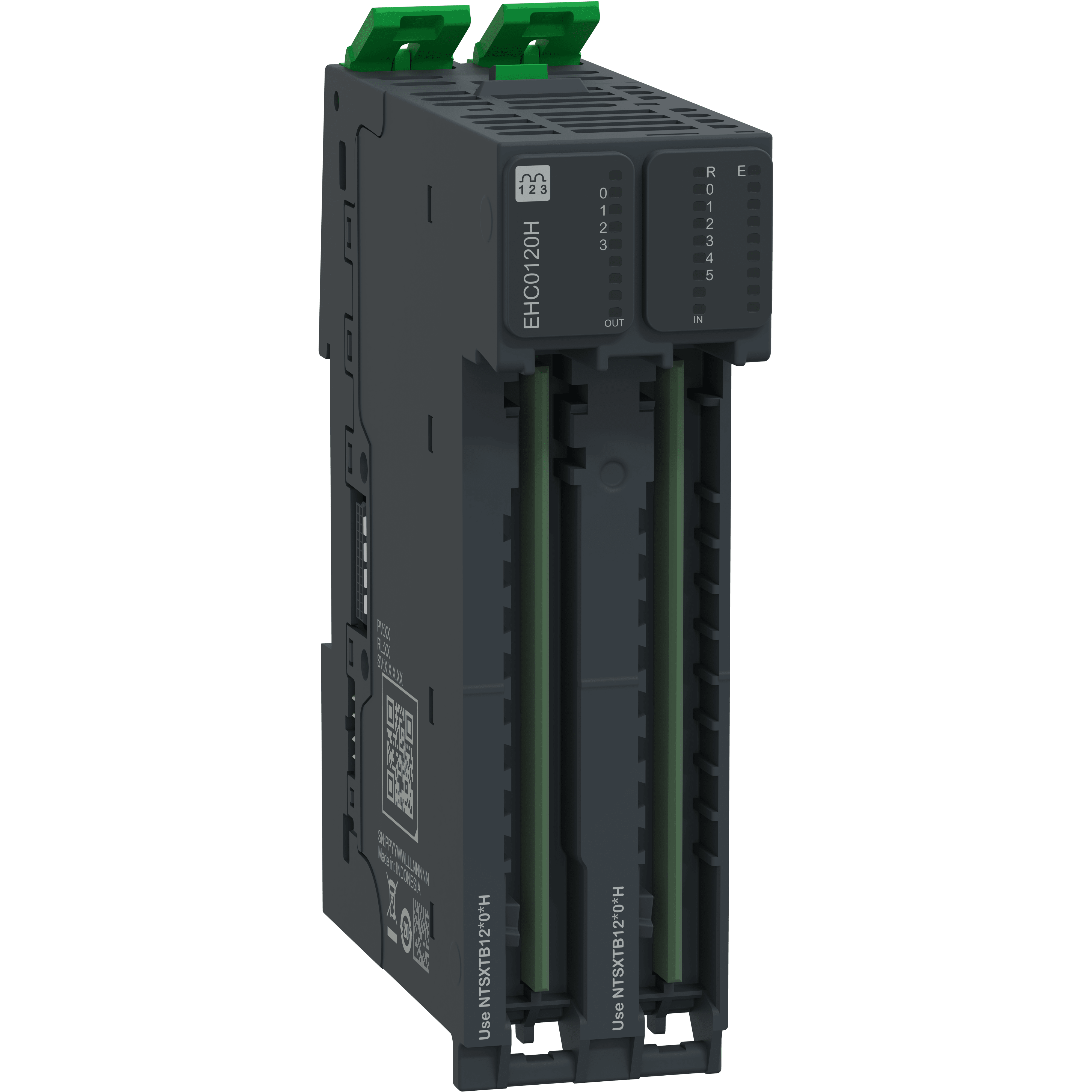 SCHNEIDER ELECTRIC - Modulo contatore ad alta velocità + base, 1 ingresso incrementale, 24 V CC, 250 kHz, 2 in, 4 out, hardened, I/O fronte Modicon NTS