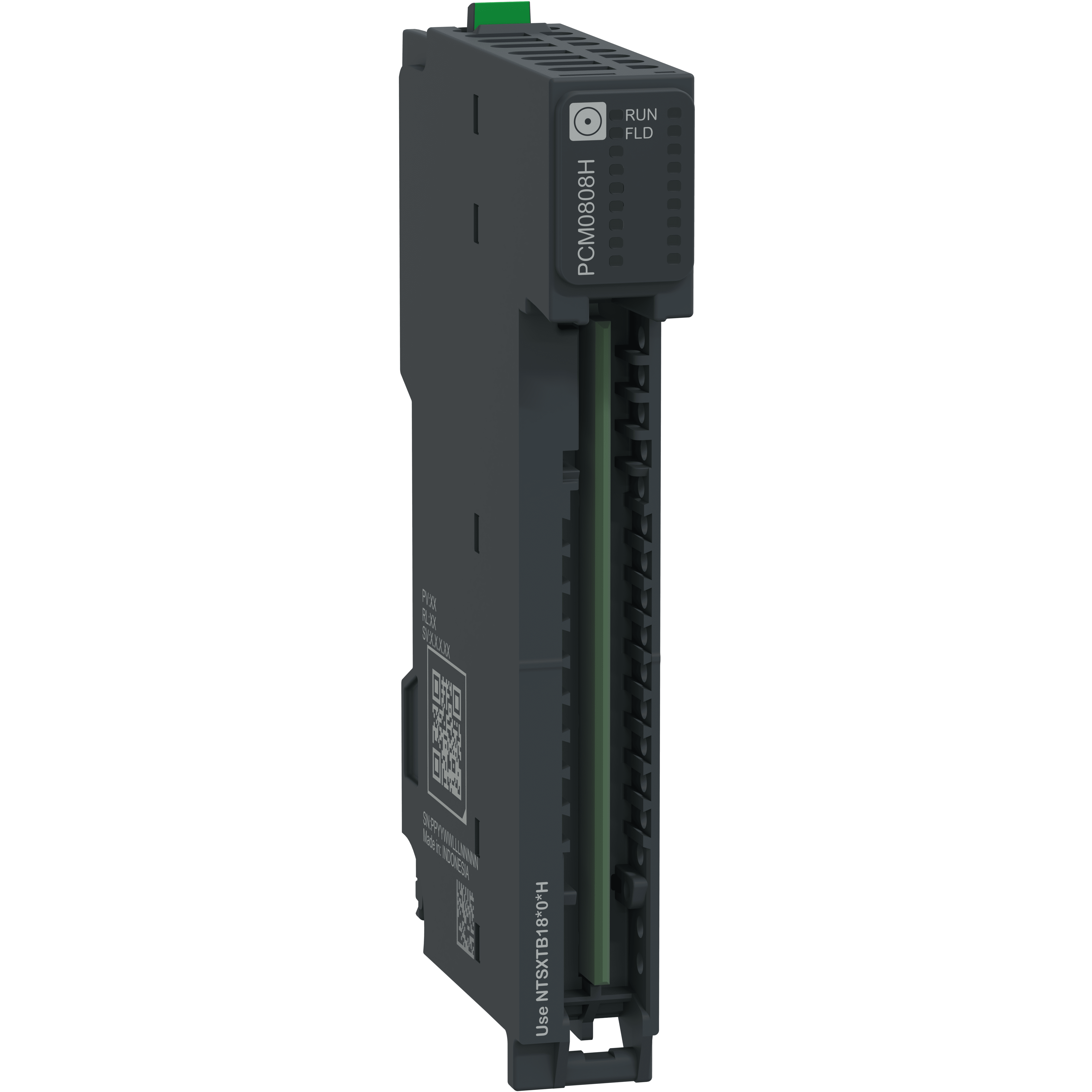 SCHNEIDER ELECTRIC - Modulo di distribuzione comune, 0V DC, 8 punti, 24V DC, 8 punti, eFuse, Hardened, Modicon Edge I/O NTS
