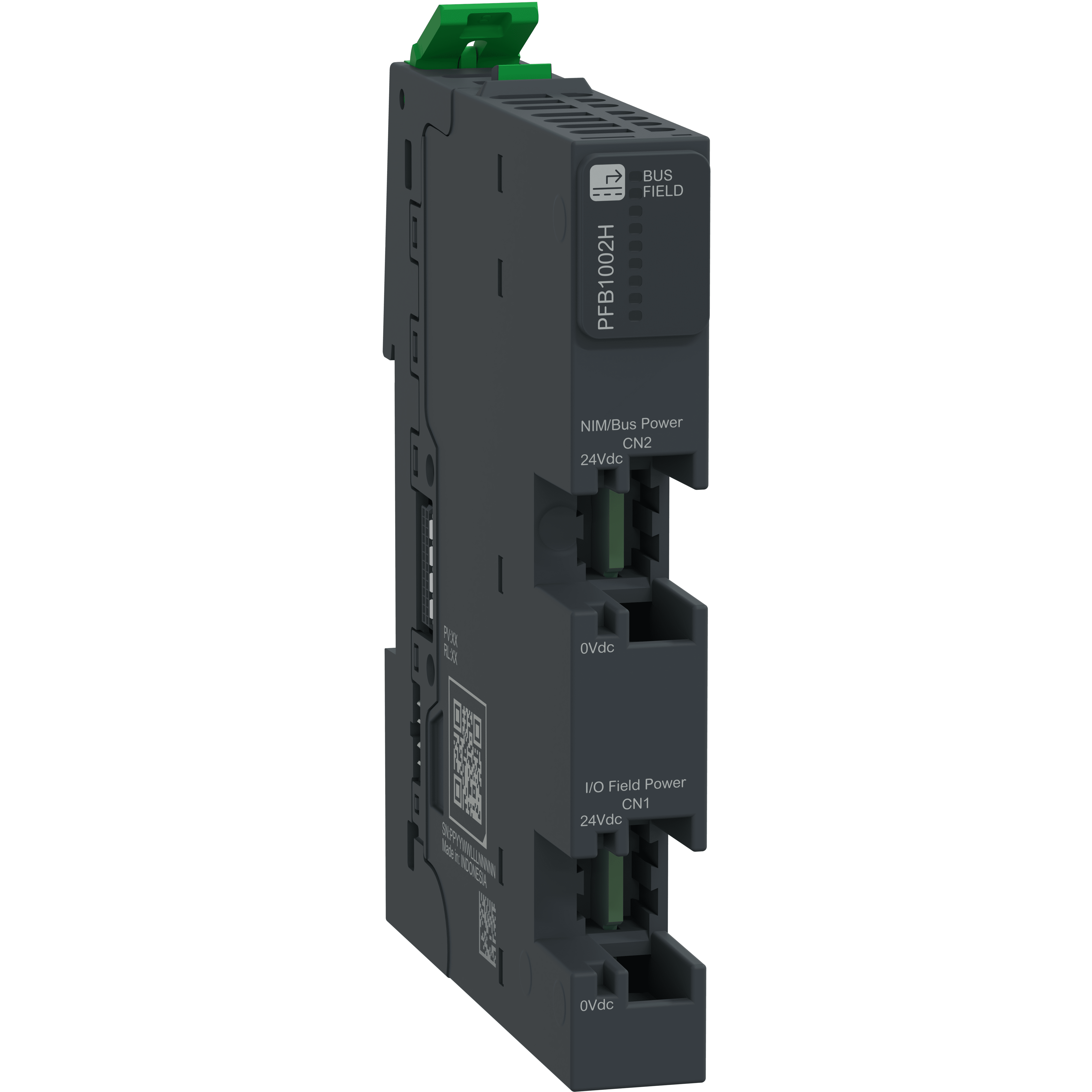 SCHNEIDER ELECTRIC - Modulo di alimentazione + base, 24 V CC, bus e campo, hardened, Modicon Edge I/O NTS