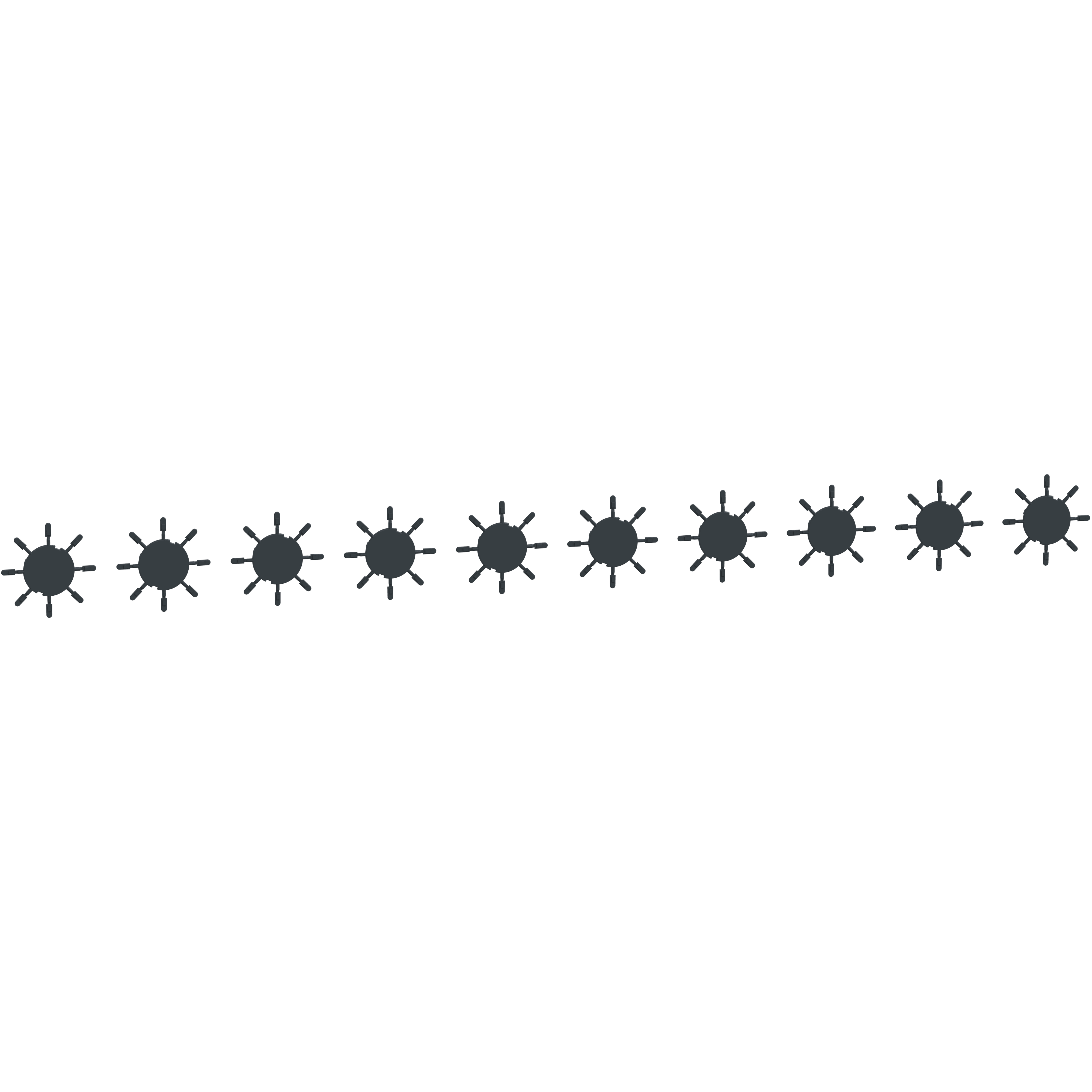 SCHNEIDER ELECTRIC - Accessorio, rotella di 8 chiavi di codifica flessibili, set di 10 unità, Modicon Edge I/O NTS