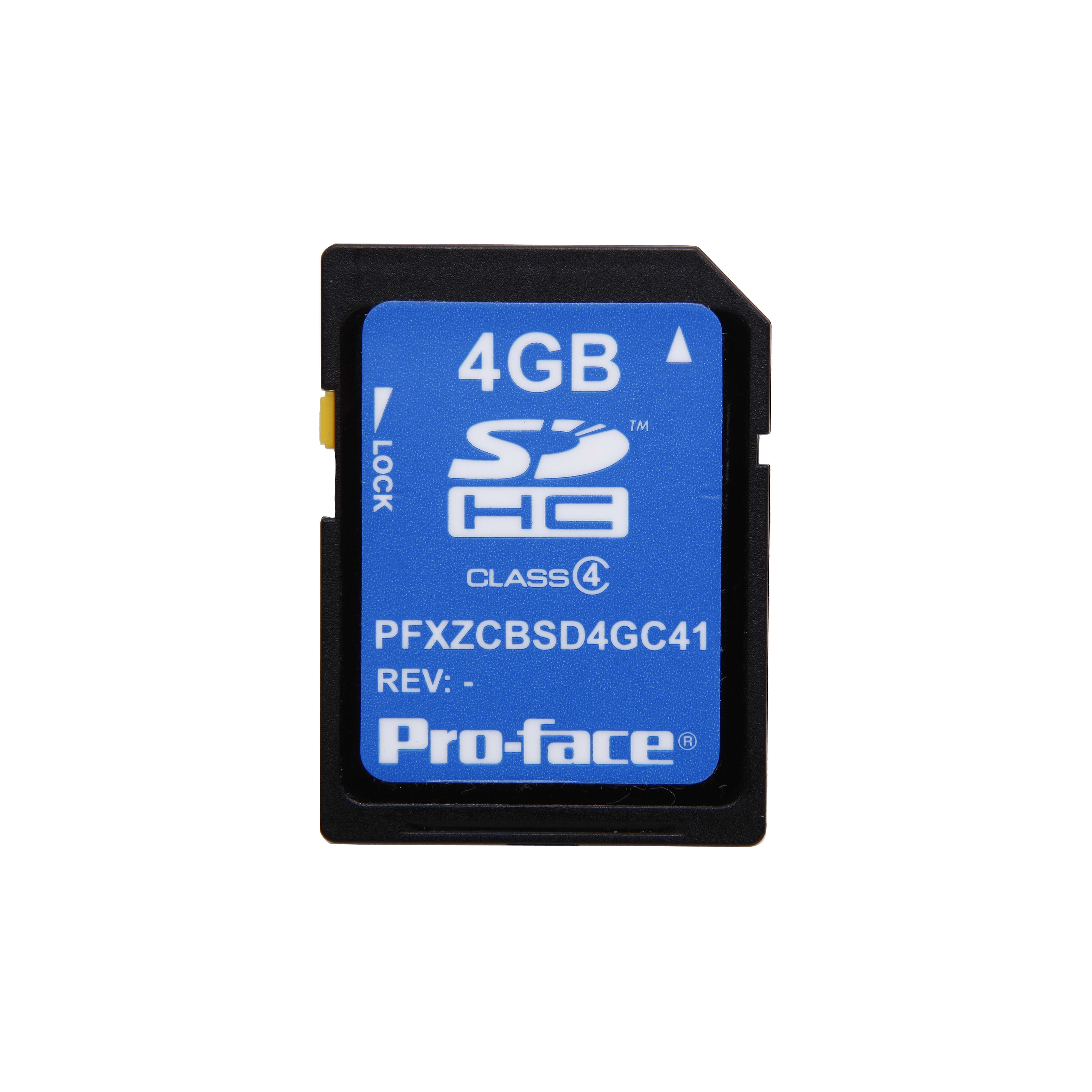 SCHNEIDER ELECTRIC - SD memory card, 4GB, CLASS4