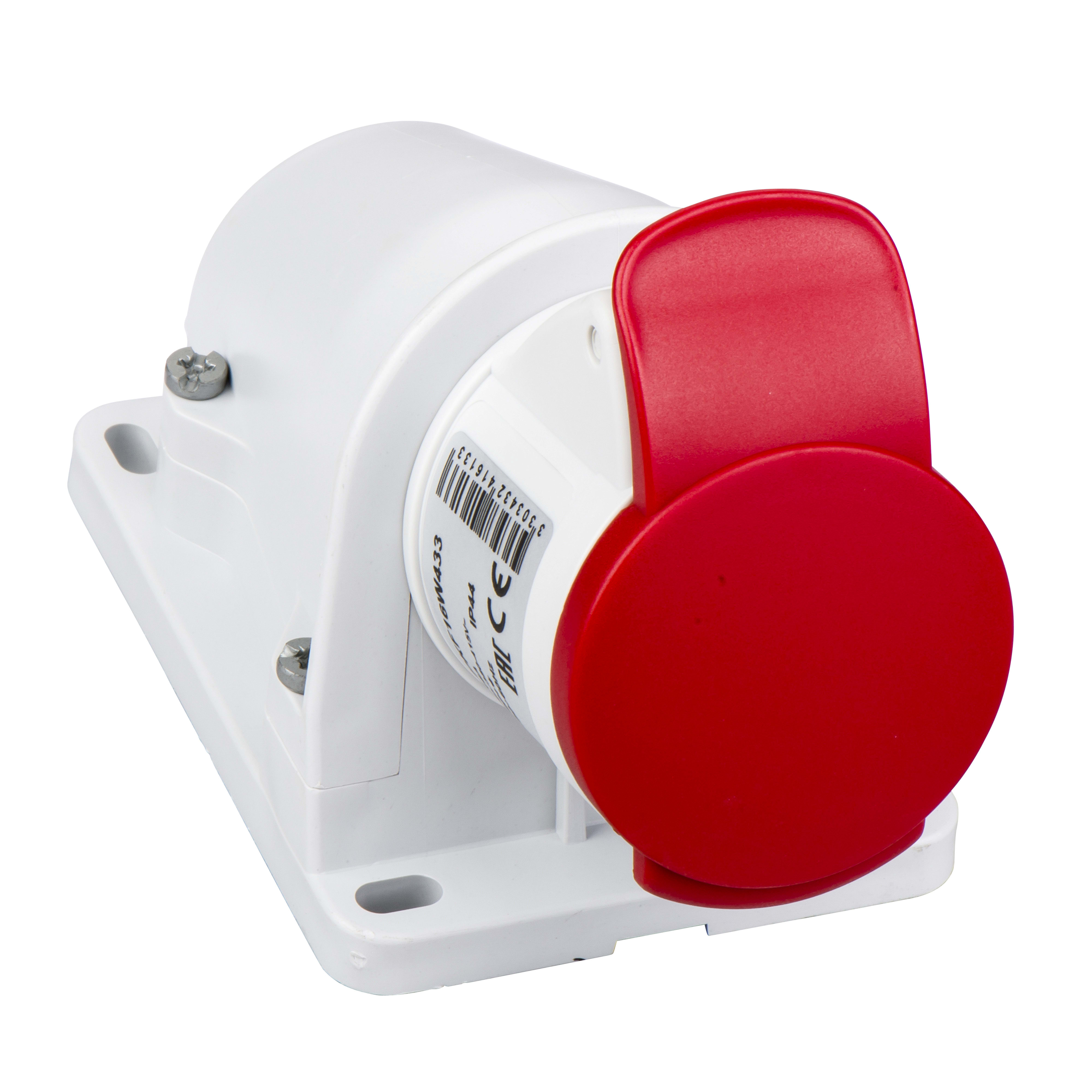 SCHNEIDER ELECTRIC - Presa BT da parete small IP44 16A 380V 2P+T