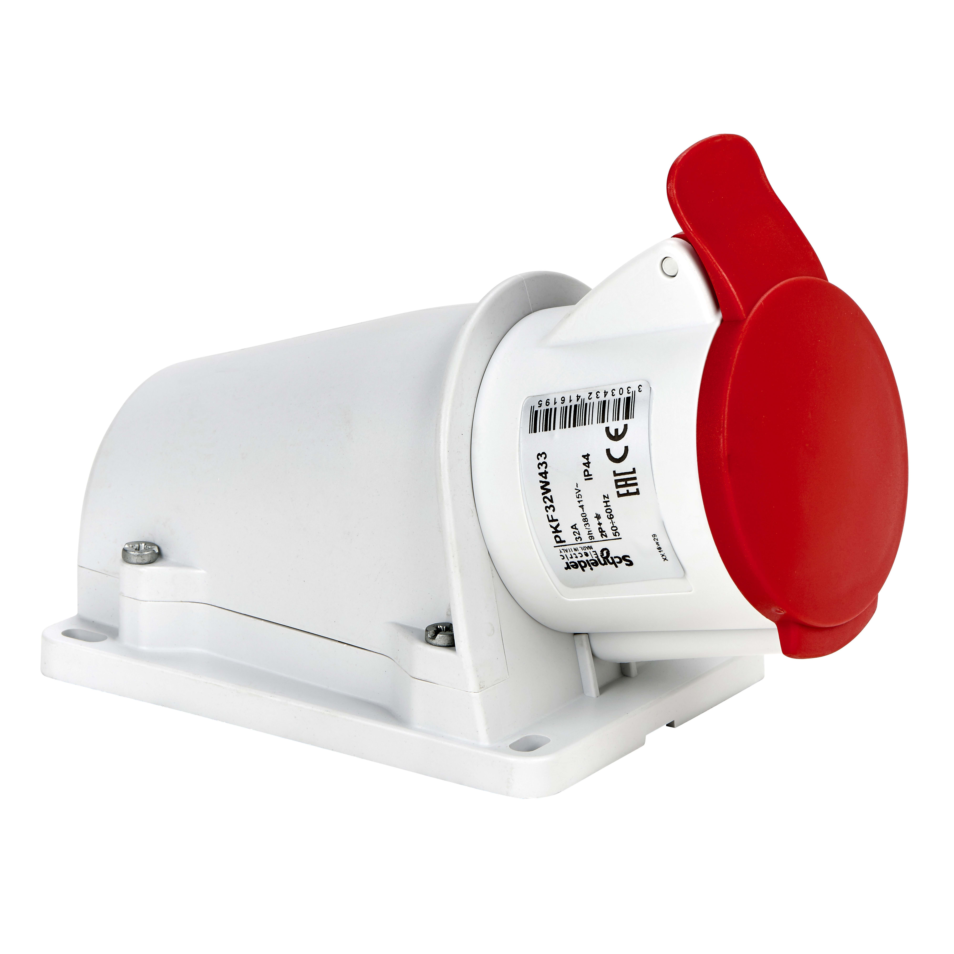 SCHNEIDER ELECTRIC - Presa BT da parete small IP44 32A 380V 2P+T