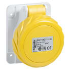 SCHNEIDER ELECTRIC - Presa da incasso, Mureva, PK, IP67, 16A, 110V, 3P+T, cablaggio rapido PKY16G714