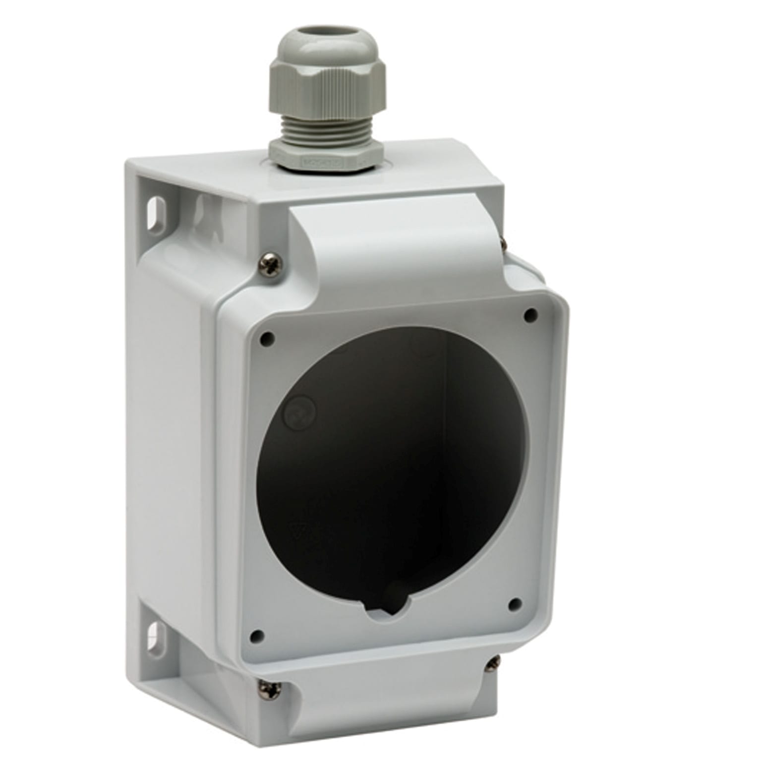 SCHNEIDER ELECTRIC - Scatola di fondo per prese da incasso PK PratiKa 16A/32A 3PN+T