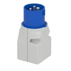 SCHNEIDER ELECTRIC - Adattatore IC 2P+T 16A 230V/2P+T - UNEL/bipasso PKZA207