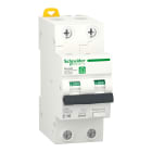 SCHNEIDER ELECTRIC - Interruttori magnetotermici differenziali (RCBO), Resi9, 2P, 16 A, curva C, 4500 A, 30 mA, Tipo AC
