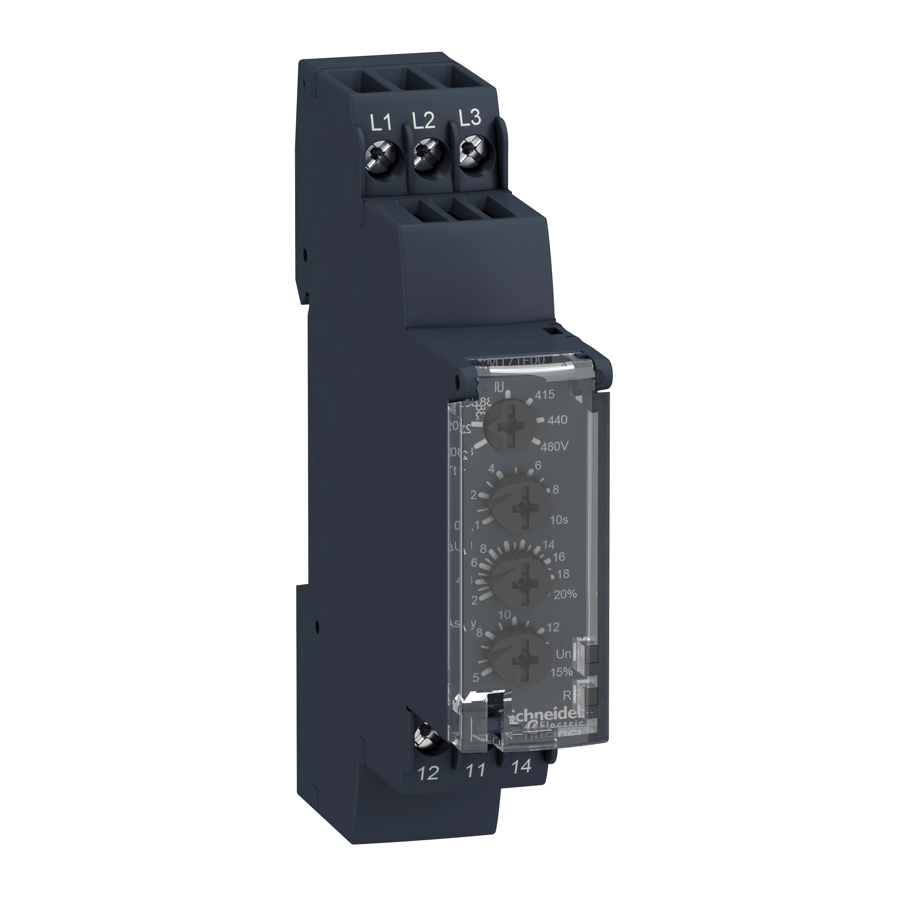 SCHNEIDER ELECTRIC - Relè controllo tensione RM17-U - intervallo: 65..260 VAC