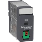 SCHNEIDER ELECTRIC - Relè interfaccia Harmony RXG - 1 NC/NO standard - 24 VAC - 10 A - c/pulsante TEST RXG11B7