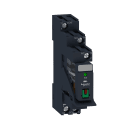 SCHNEIDER ELECTRIC - Relè RXG con pulsante di test e LED pre-montato con base-1NC/NO 10A 24VAC + varistore RXG12B7PV