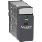 SCHNEIDER ELECTRIC - Relè interfaccia Harmony RXG - 1 NC/NO standard - 24 VDC - 10 A - con led