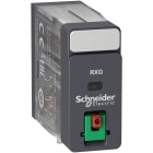 SCHNEIDER ELECTRIC - Relè interfaccia Harmony RXG - 2 NC/NO standard - 120 VAC - 5 A - c/pulsante TEST RXG21F7