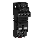 SCHNEIDER ELECTRIC - Base RXZ - contatto misto - 10A - < 250V - terminale a vite - per relè RXM2.., RXM4