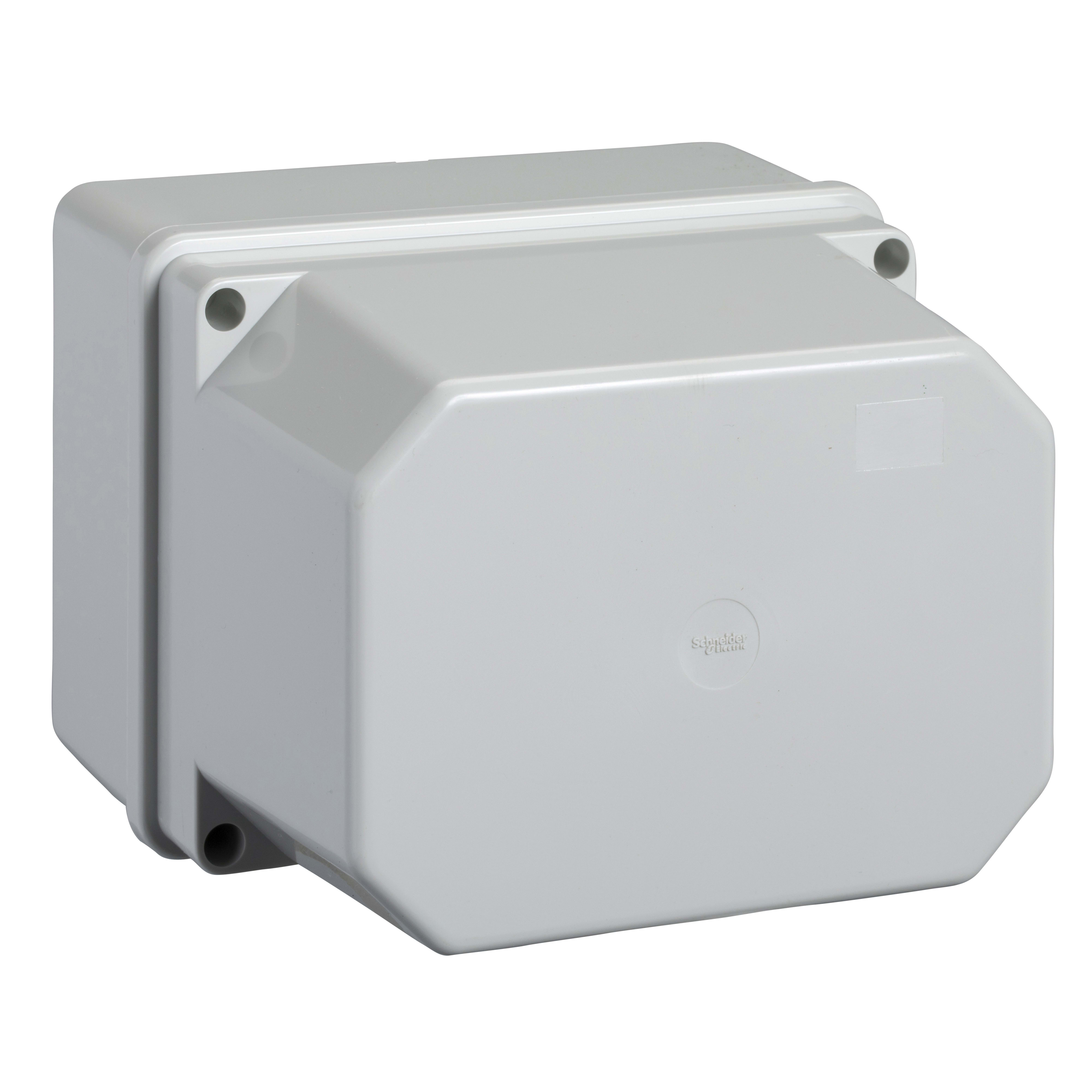 SCHNEIDER ELECTRIC - Scatola derivazione Pilote IP56 150x110x140 lati lisci coperchio alto