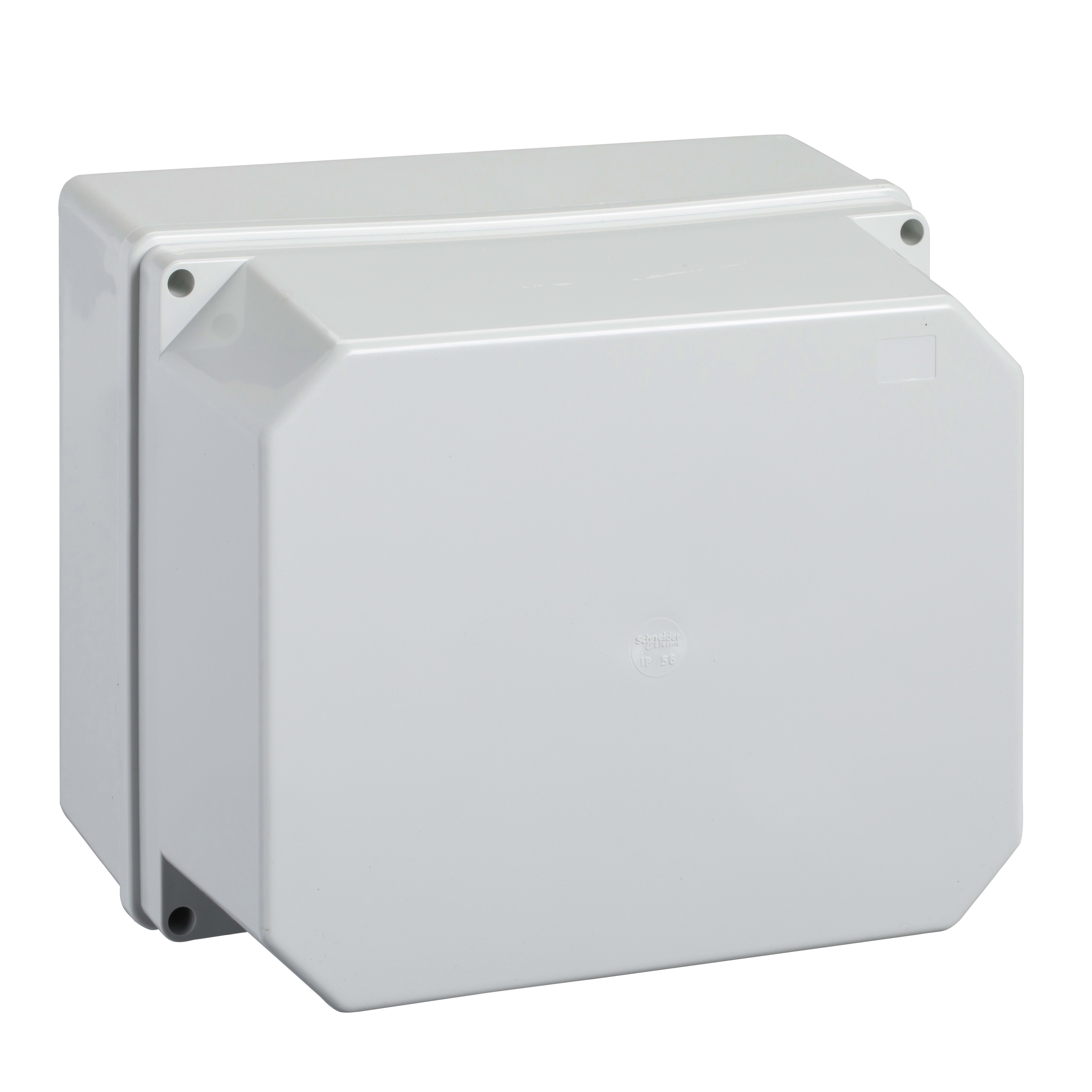 SCHNEIDER ELECTRIC - Scatola derivazione, Pilote, Pilote, IP56, 240x190x160, lati lisci, coperchio alto