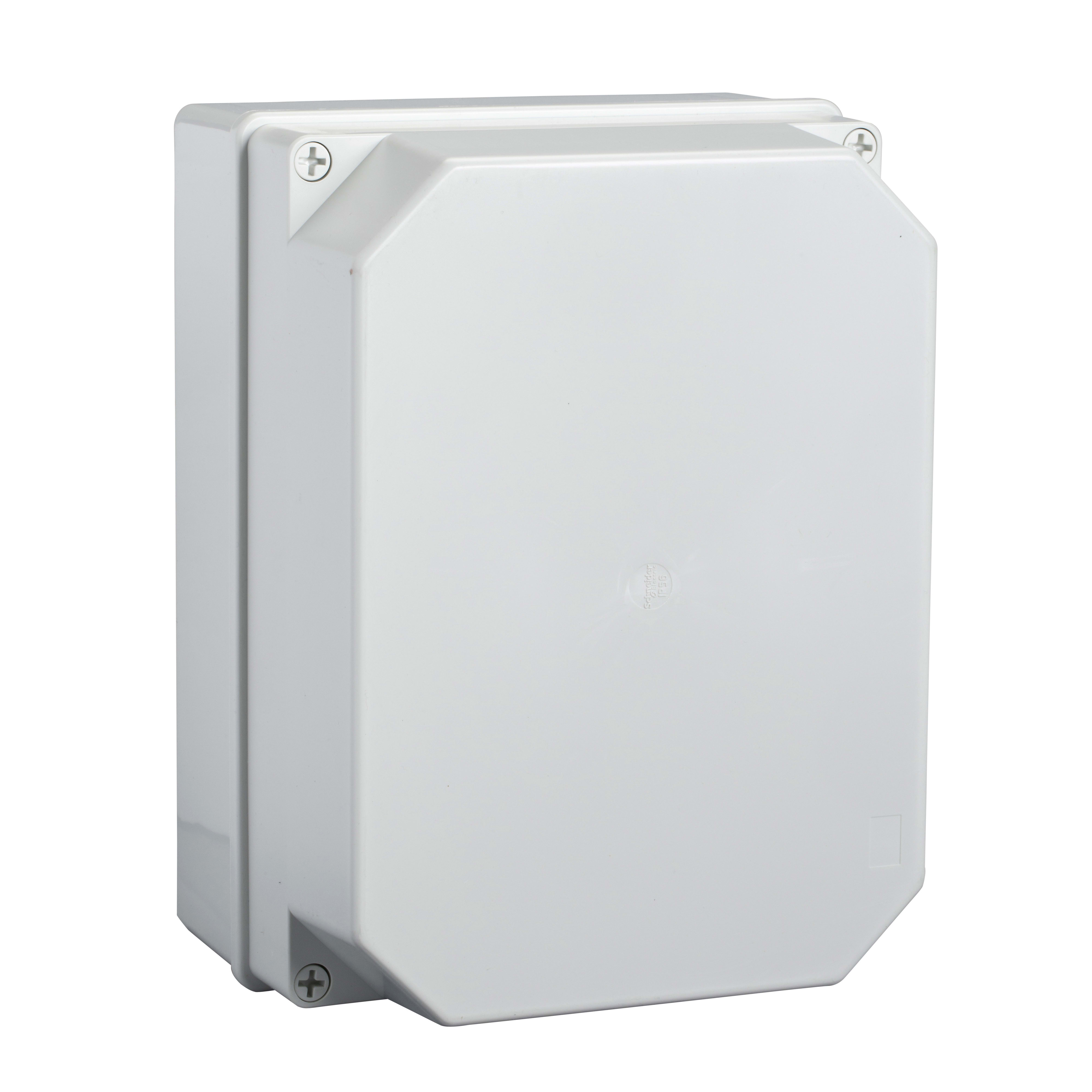 SCHNEIDER ELECTRIC - Scatola derivazione Pilote IP56 300x220x180 lati lisci coperchio alto SL00949