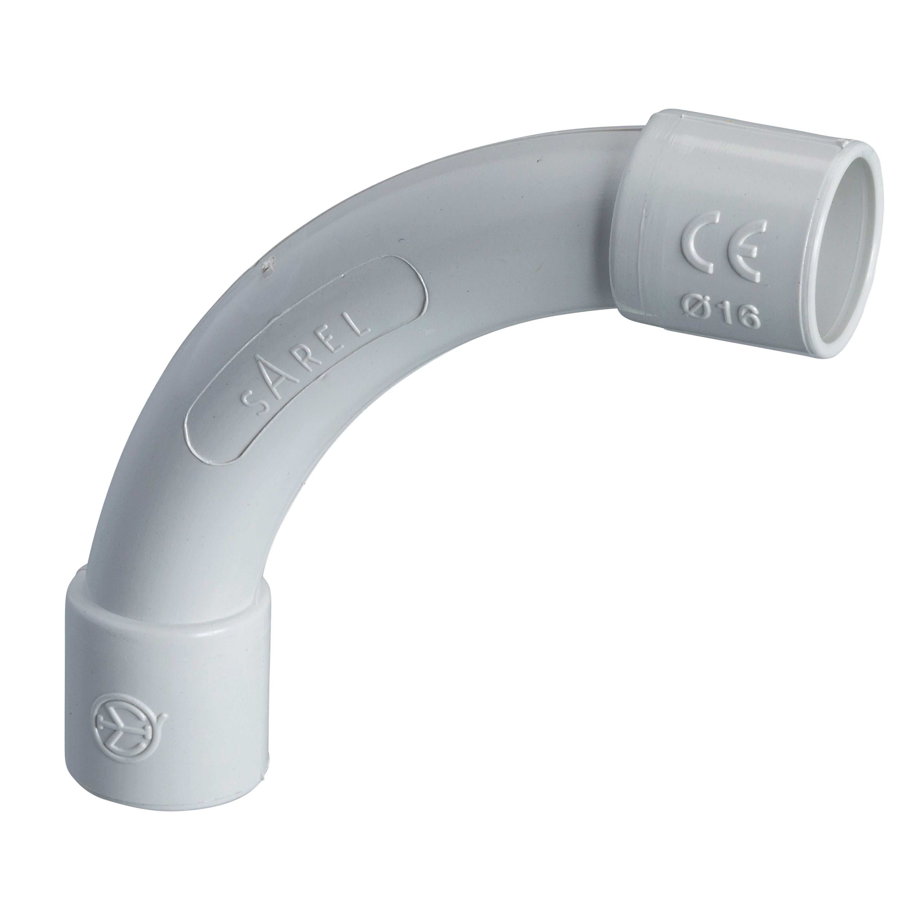 SCHNEIDER ELECTRIC - Curva a 90° NC16 tubo-tubo IP40 per tubi Ø esterno 16mm - [prezzo per 100 pz] SL43217