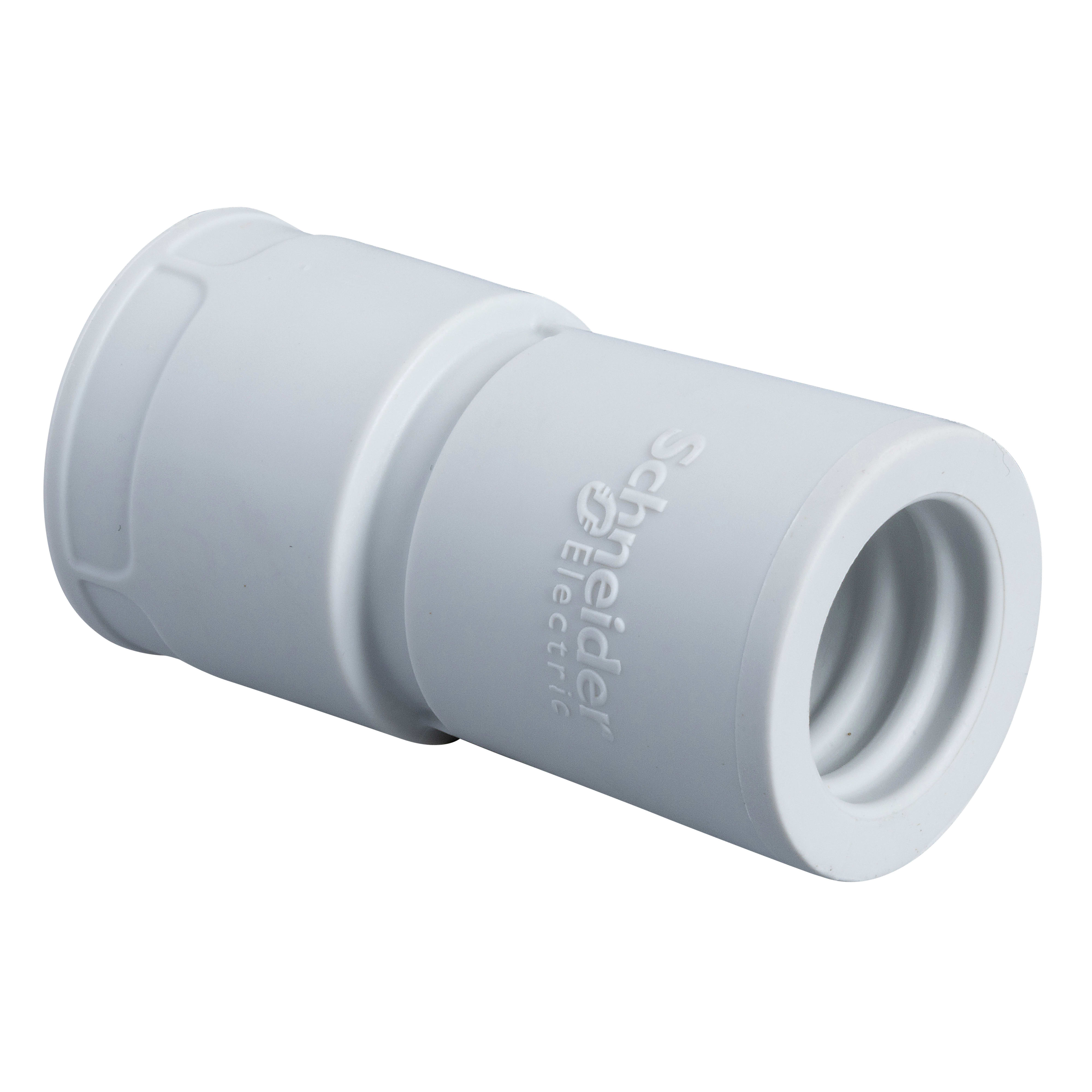 SCHNEIDER ELECTRIC - Raccordo tubo guaina, Mureva Tube & Fix, Tubafroid, RTGE16, IP67, diametro esterno tubi 16 mm, diametro interno guaine 16 mm  - [prezzo per 100 pz]