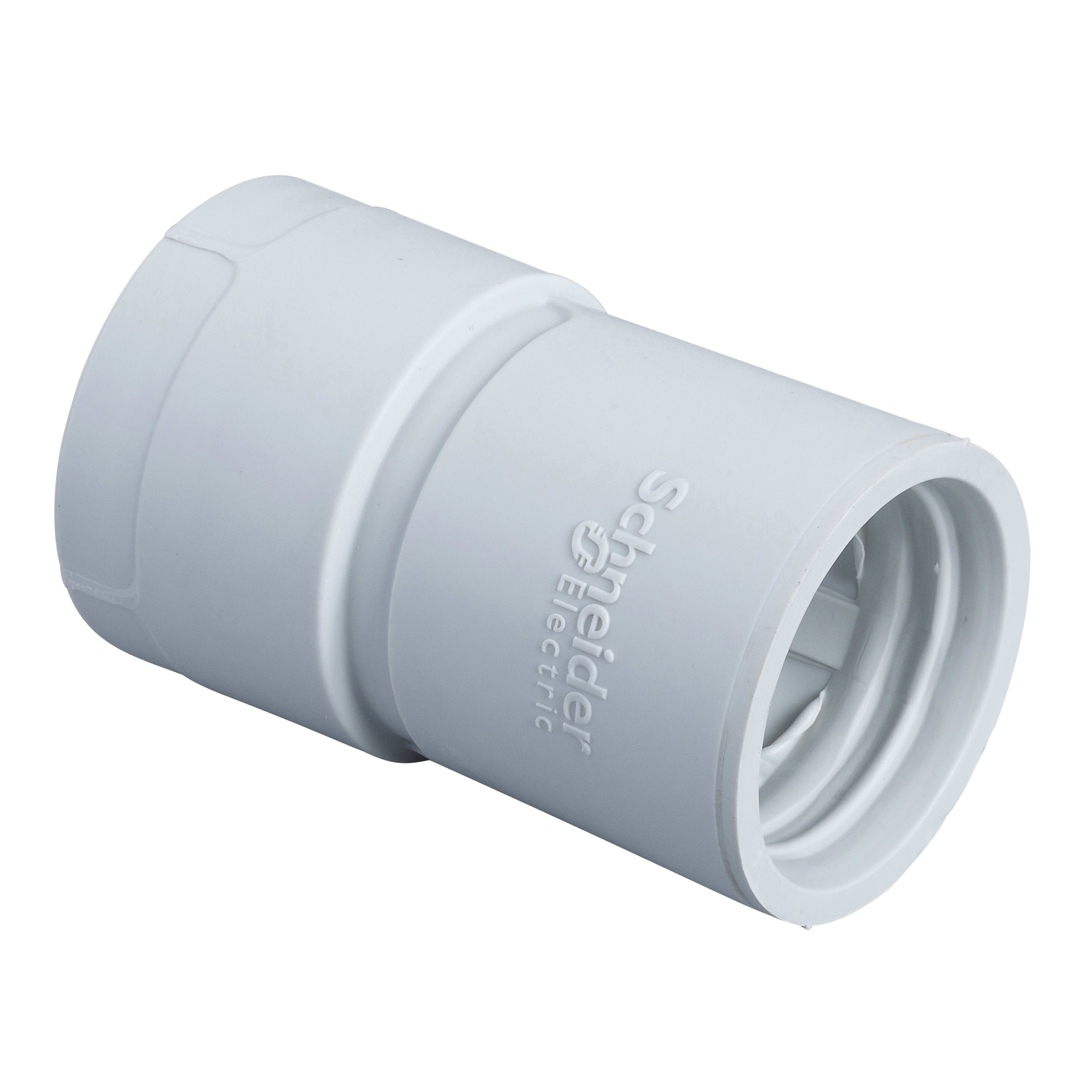 SCHNEIDER ELECTRIC - Raccordo tubo guaina, Mureva Tube & Fix, Tubafroid, RTGE32, IP67, diametro esterno tubi 32 mm, diametro interno guaine 32mm  - [prezzo per 100 pz]