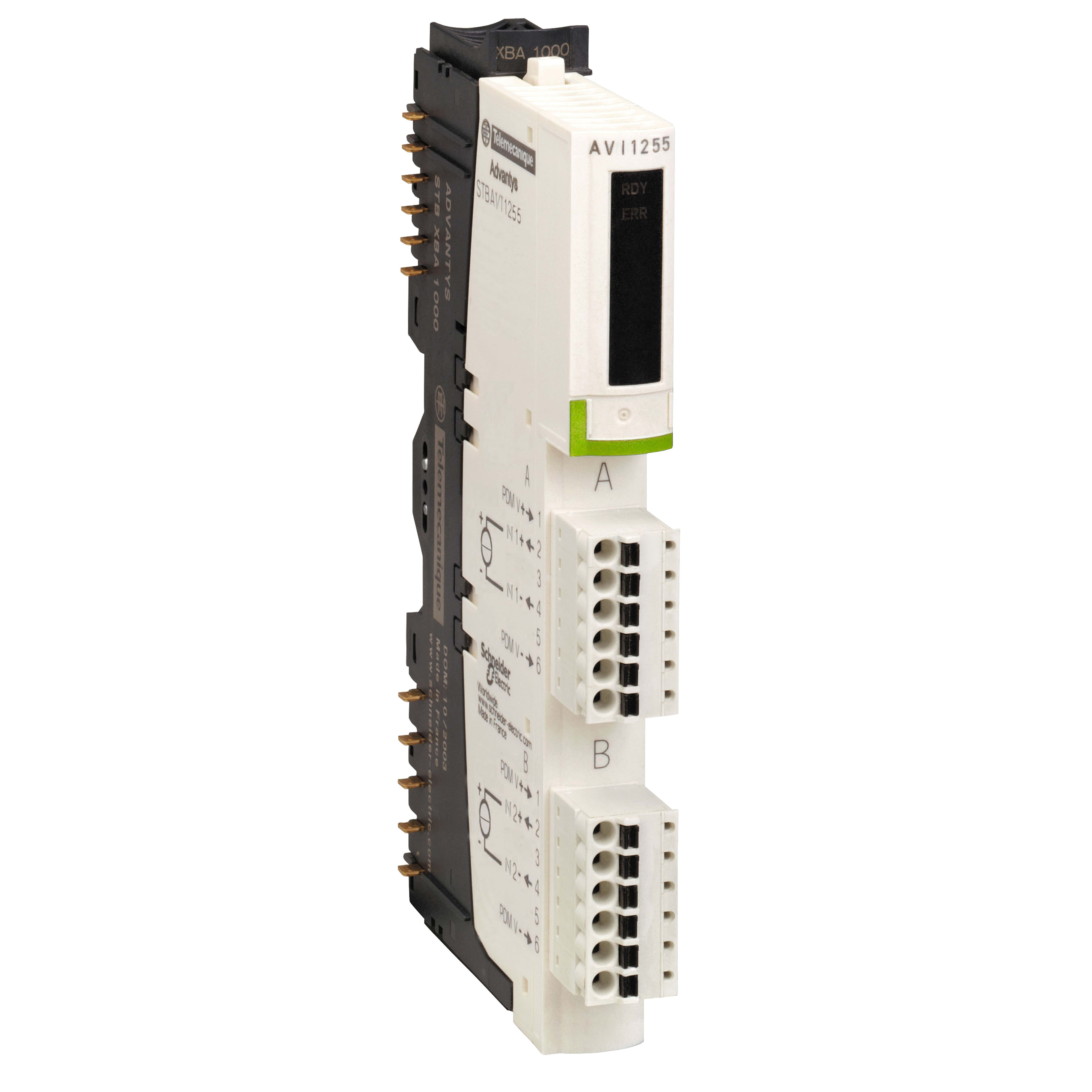 SCHNEIDER ELECTRIC - Kit ingresso analogico di base STB - 0..10 V - 2 I - 10 bit