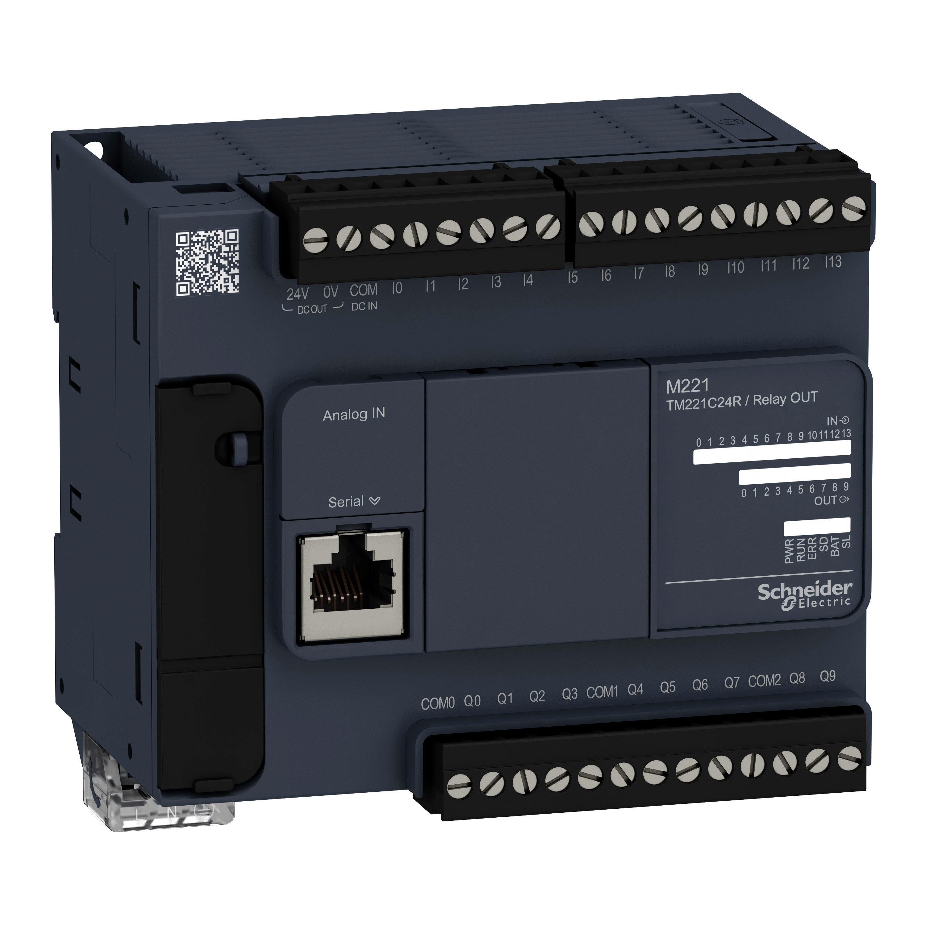 SCHNEIDER ELECTRIC - Controllore M221 24 I/O relè TM221C24R