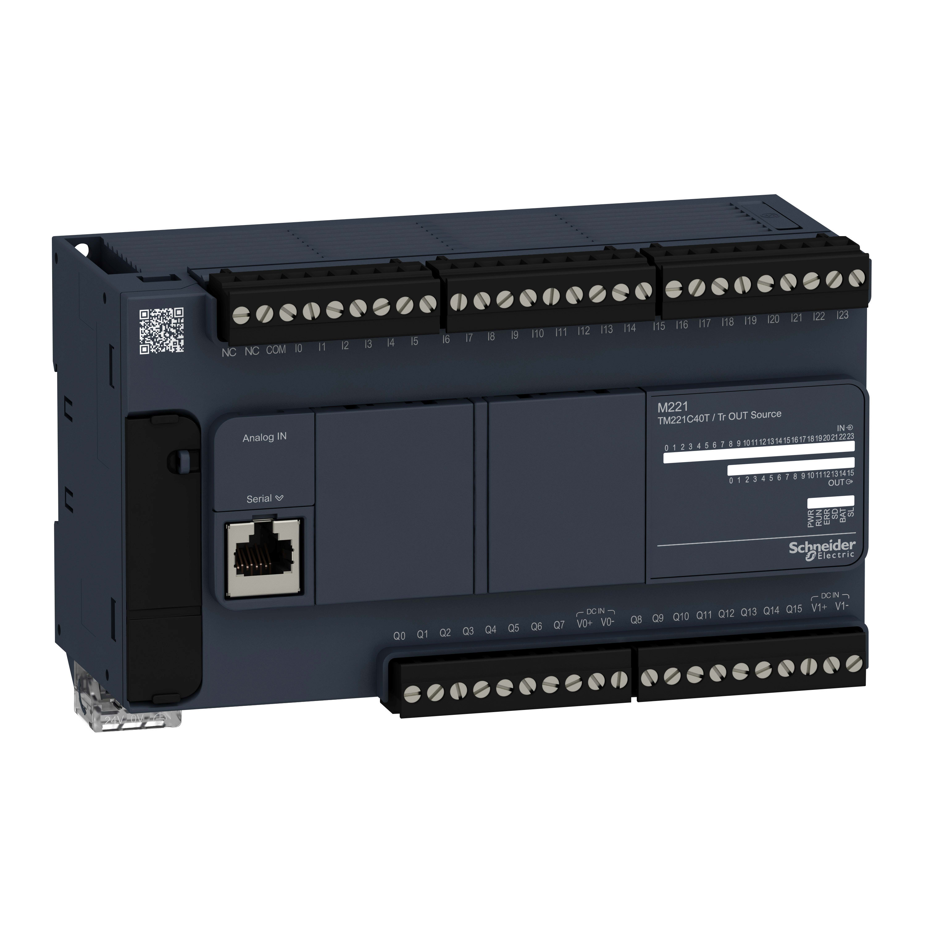 SCHNEIDER ELECTRIC - Controllore M221 40 I/O transistor PNP