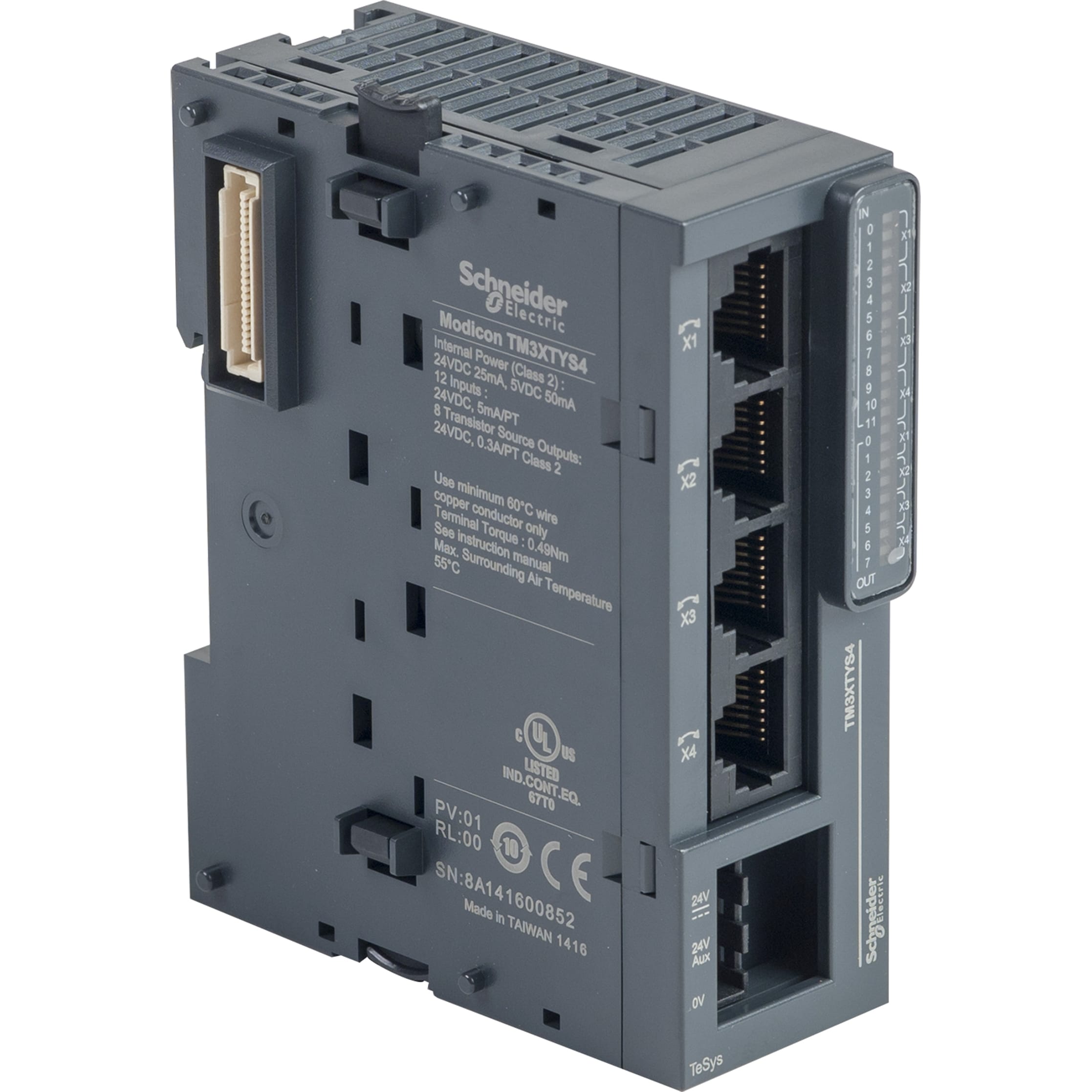 SCHNEIDER ELECTRIC - Modulo TM3 interfaccia Tesys 4XRJ45 TM3XTYS4