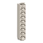 SCHNEIDER ELECTRIC - Morsettiera - 16 contatti - bianco - 1 pz