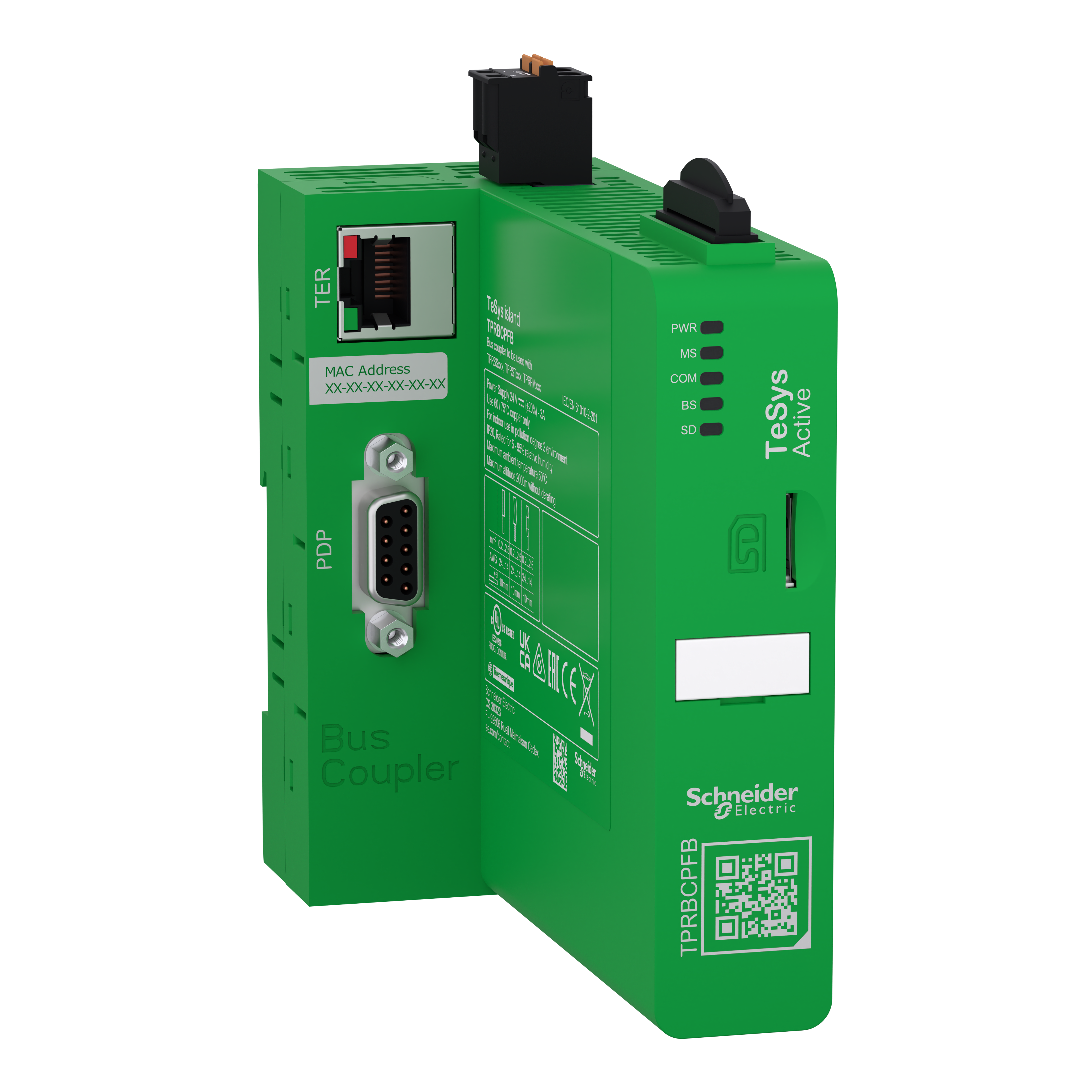 SCHNEIDER ELECTRIC - Accoppiatore Bus, TeSys island, ProfiBUS TPRBCPFB
