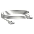 SCHNEIDER ELECTRIC - Accessorio, ComPacT NS, Connettore maschio 2 x RJ45, L = 3 m, per NSX100..250 / NSX400..630, 5/conf TRV00830