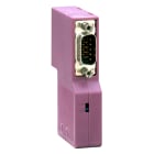 SCHNEIDER ELECTRIC - Connettore, CANopen femmina, SUB-D9 CANopen - IP20 - Ang. a 90° c/ conn. SUB-D9 agg