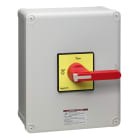 SCHNEIDER ELECTRIC - Interruttore sezionatoreVario UL/CSA in cass. - 3 poli - 140 A - manovra rossa lunga lucch.