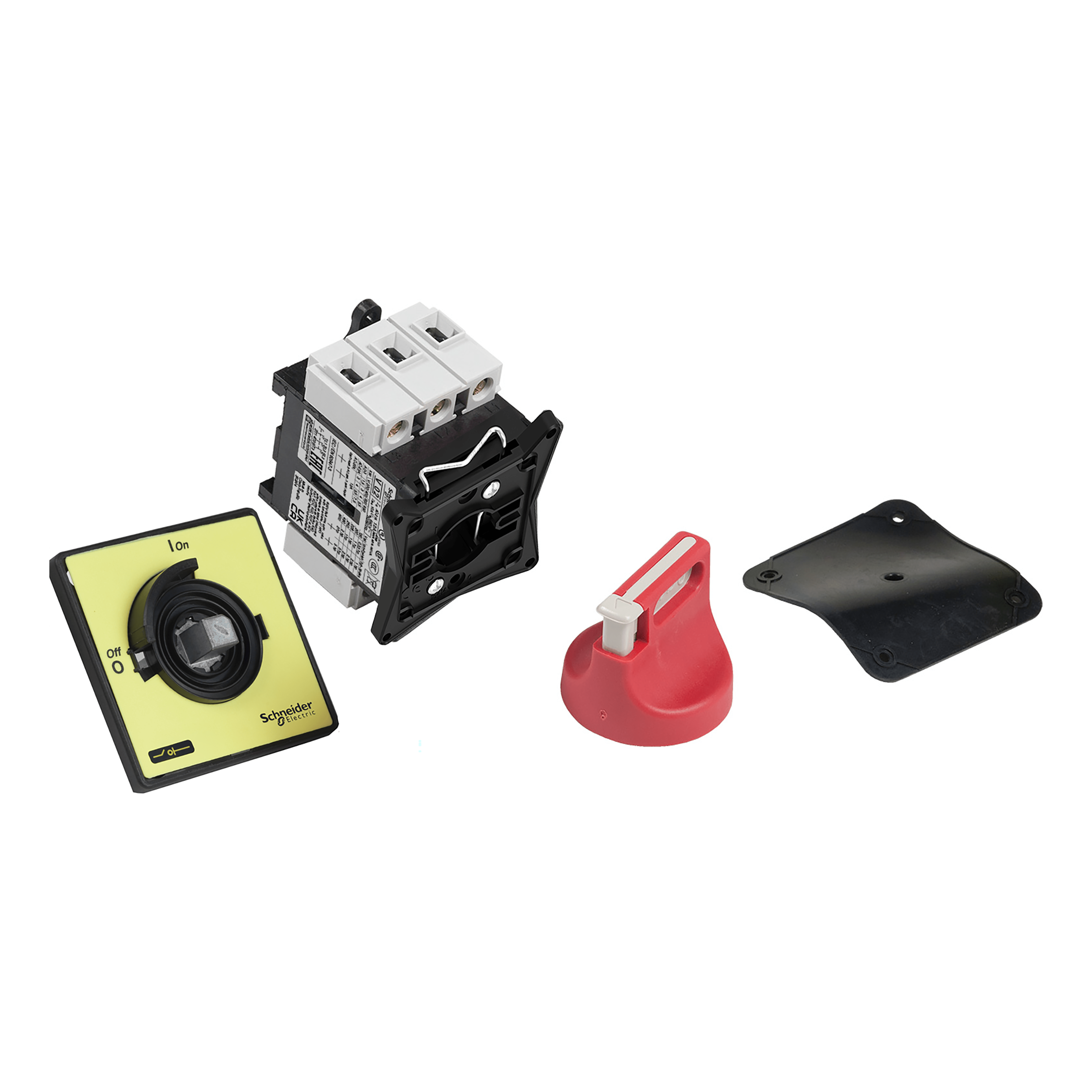 SCHNEIDER ELECTRIC - Interruttore sezionatore di emergenza Vario VCF - 3 poli - 20 A - manovra rossa lucchettabile