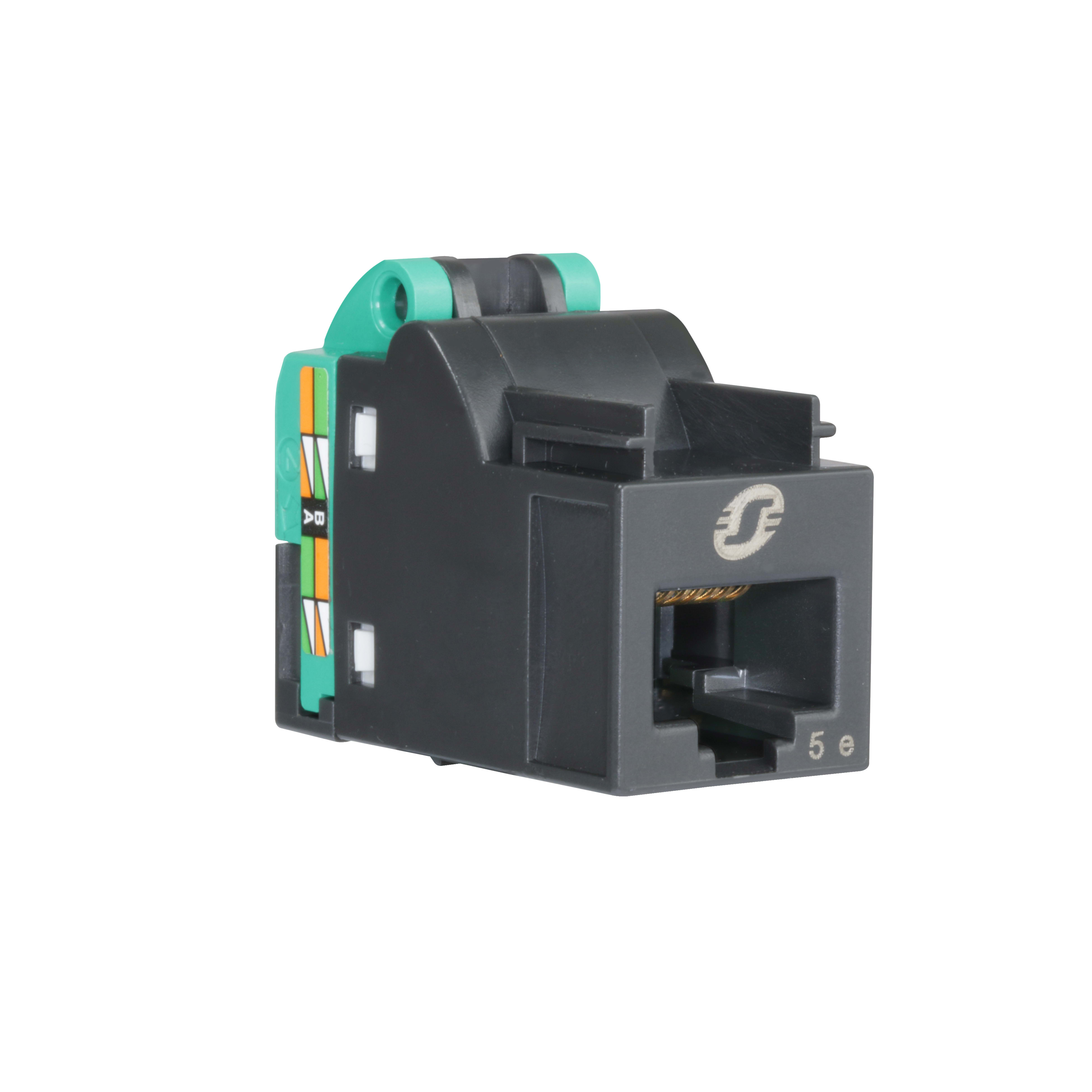 SCHNEIDER ELECTRIC - Connettore RJ45, Actassi RJ45 S-ONE, Cat.5e non schermato VDIB17725U12