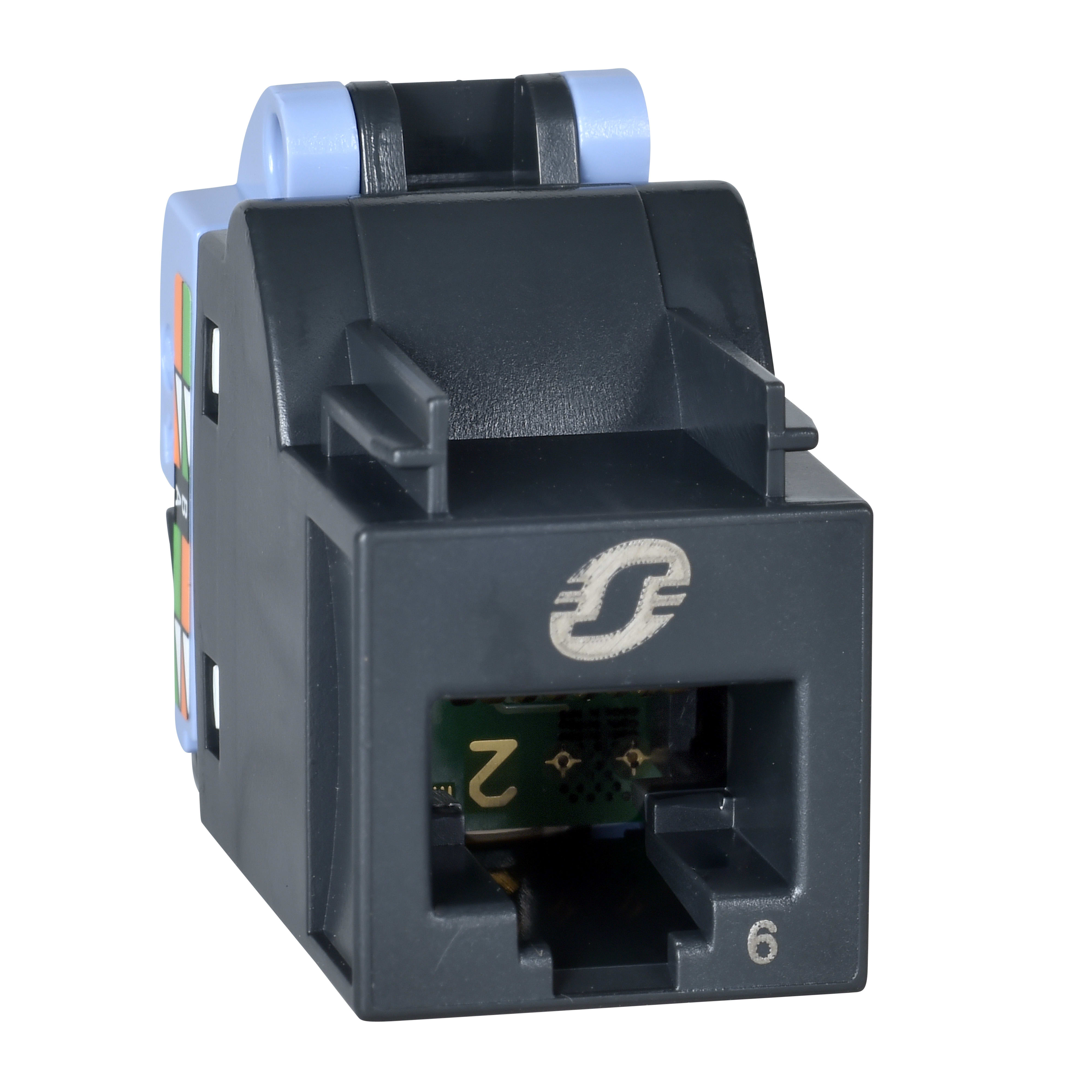 SCHNEIDER ELECTRIC - Connettore RJ45, Actassi, RJ45 S-ONE, Cat.6 non schermato VDIB17726U12