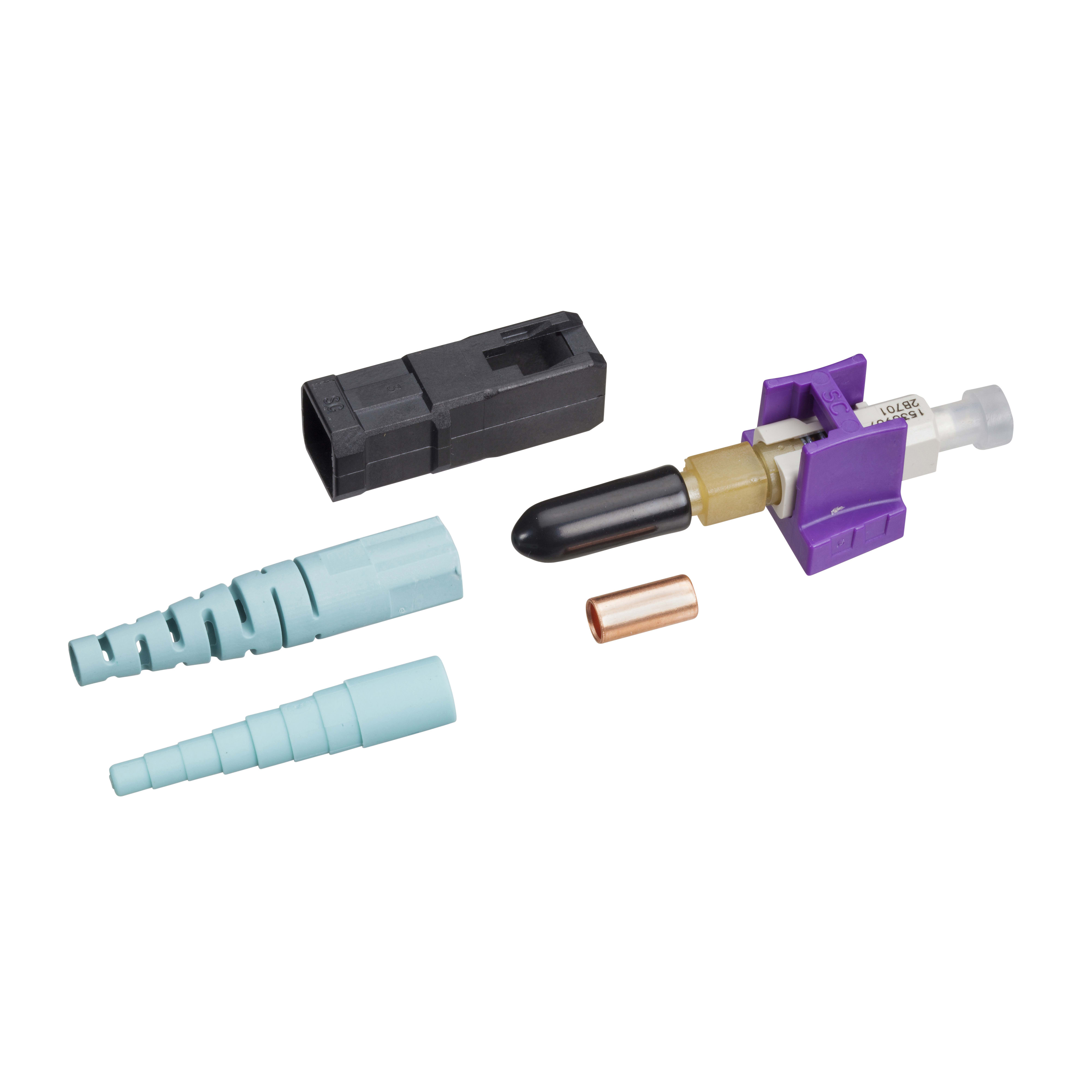SCHNEIDER ELECTRIC - Connettore Fibra ottica prelappato OM3 50/125 SC