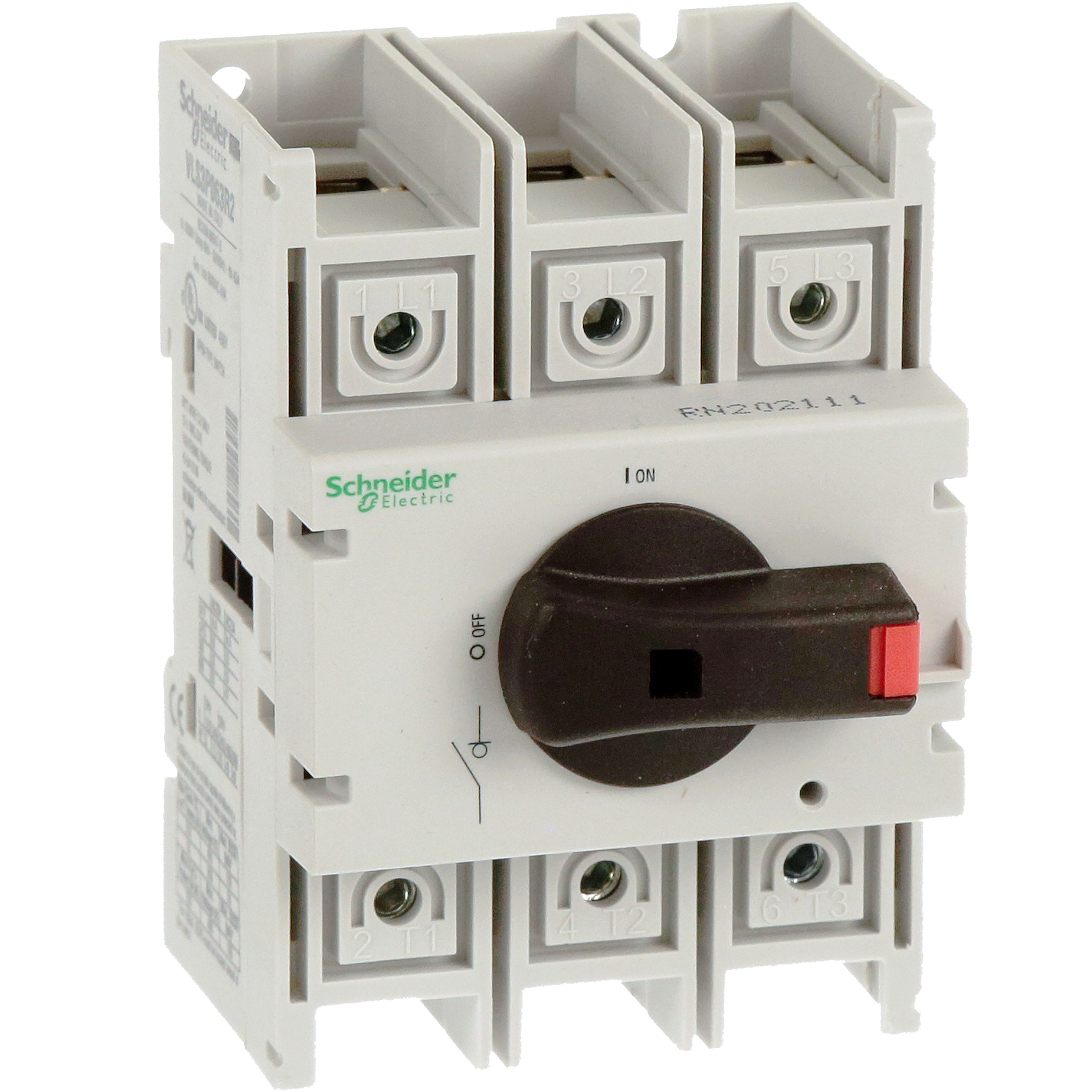 SCHNEIDER ELECTRIC - TeSys VLS - Body switch disconnector - 3 poles - 63 A - on DIN rail