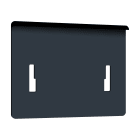 SCHNEIDER ELECTRIC - set di dieci otturatori in metallo, Altivar, per mantenere IP55 quando il display grafico viene rimosso VW3A1116