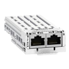 SCHNEIDER ELECTRIC - Modulo di comunicazione EtherNet IP Modbus TCP, 10 o 100 Mbps, 2 connettori RJ45 VW3A3720