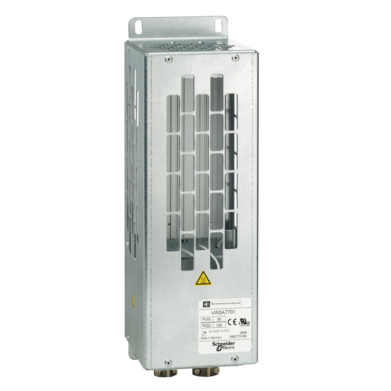 SCHNEIDER ELECTRIC - Resistenza di frenatura - 100OHM 50W IP20 VW3A7701