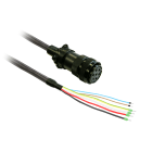 SCHNEIDER ELECTRIC - Cavo alimentazione 5m schermato 4x 6mm², con connettore militare per BCH2 con freno