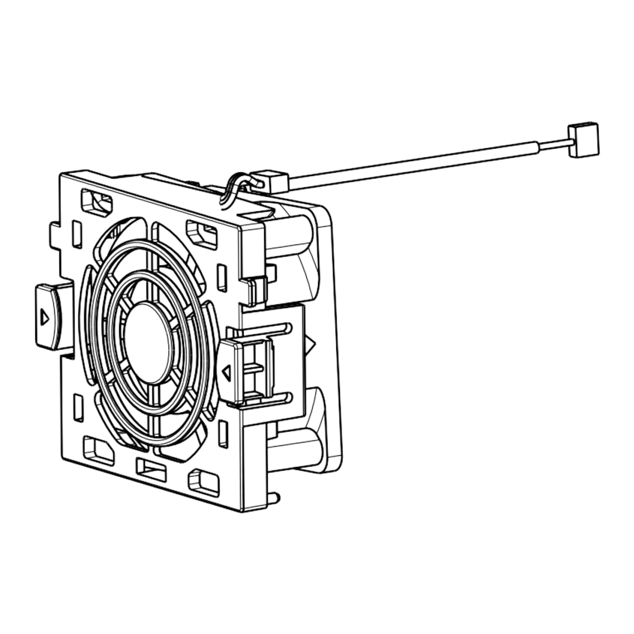 SCHNEIDER ELECTRIC - Componente di usura, sportello dell'armadio, ventola per variatore di velocità, Altivar Process 600 900, da 5,5 a 11 kW